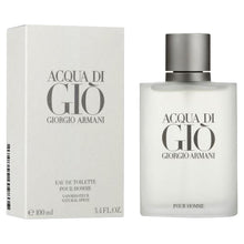 Load image into Gallery viewer, ACQUA DI GIO BY ARMANI FOR MEN 3.4 OZ EDT SPRAY
